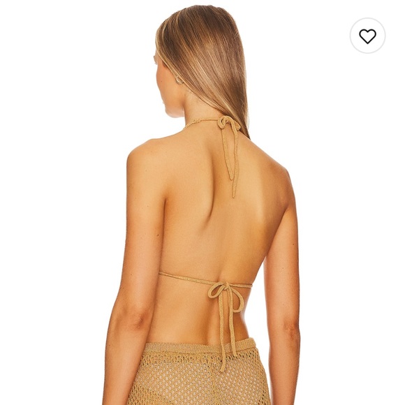 WeWoreWhat Knit Skirt Set with Backless Halter Top - Picture 5 of 6